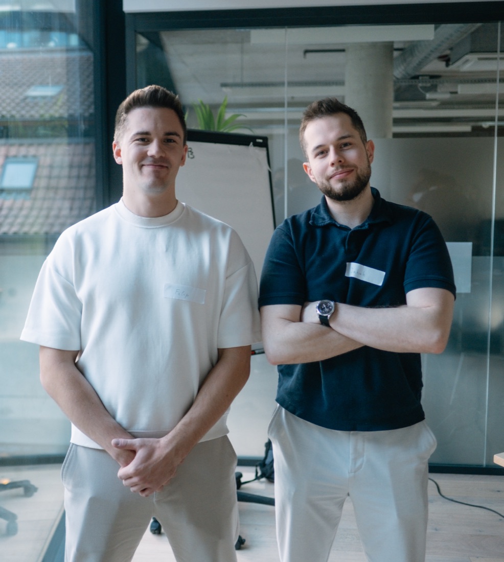 Filip Kollert a Jakub Sekula